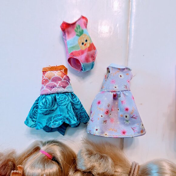 Lot 14 Barbie Mattel Chelsea Kelly Dolls Dreamtopia Boy Sprite + Babies Clothes - Picture 8 of 9